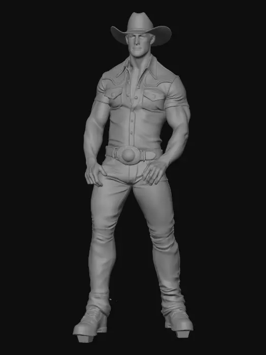 3D model for Cowboy