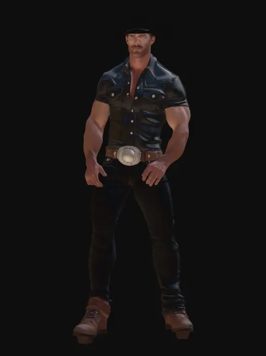 3D model for Cowboy