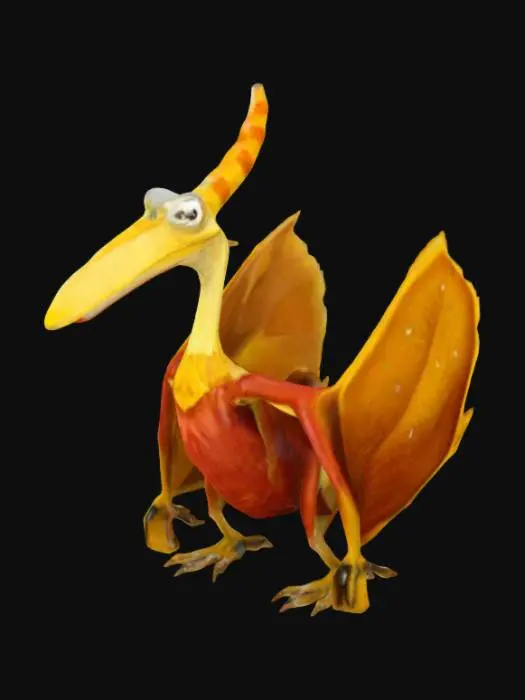 3D model for Pterodactyl Character Called Hegan
