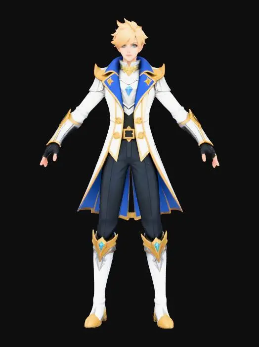 3D model for Heroic Adventurer