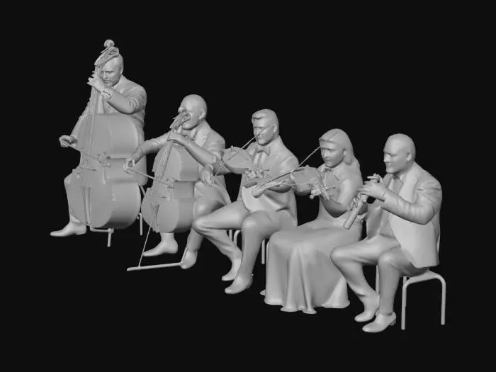3D model for Musical Ensemble Harmony
