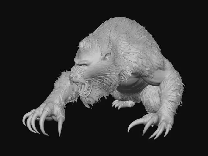 3D model for Crimson Mandrill