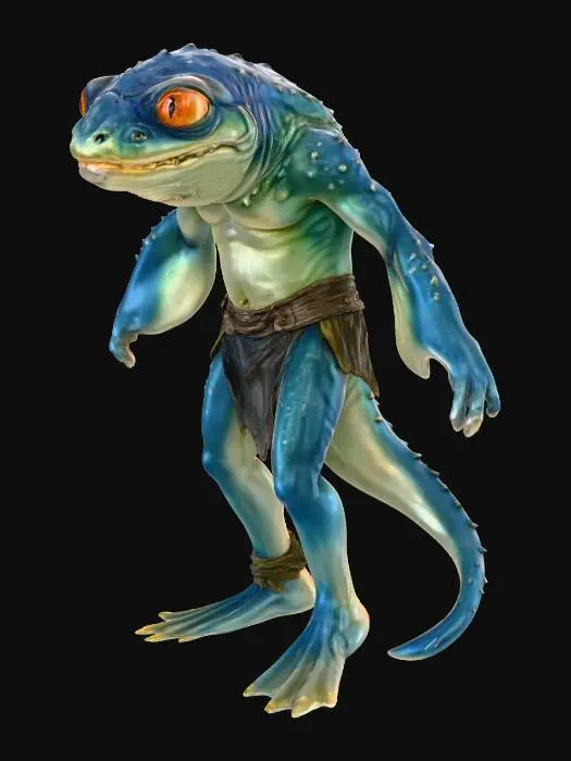 3D model for Aquatic Wanderer