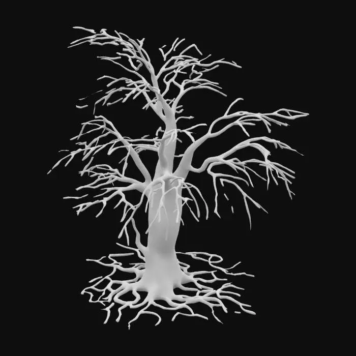 3D model for Bare Winter Tree