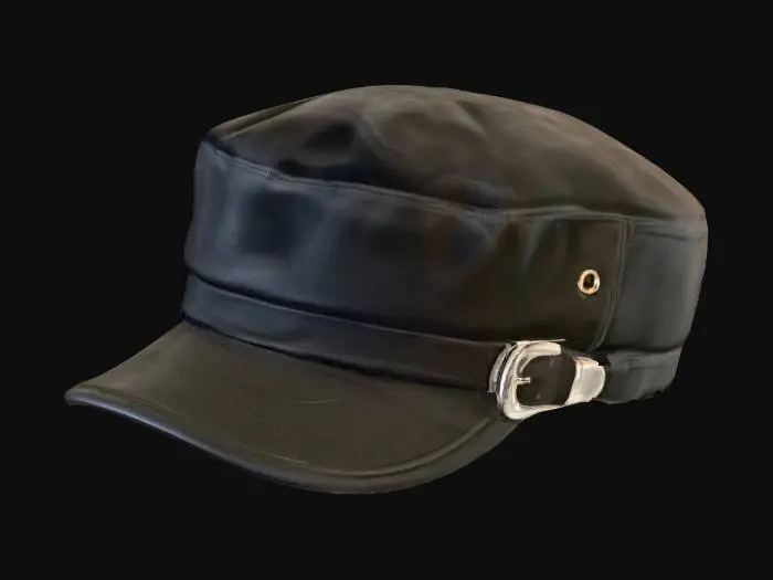 3D model for Black Buckle Cap