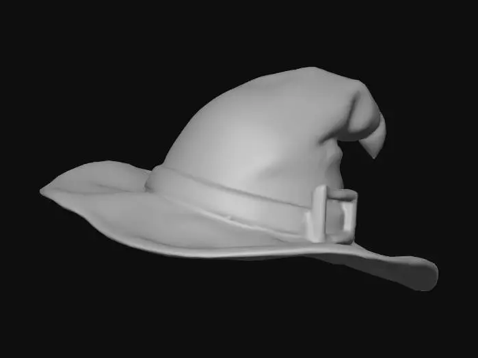 3D model for Orange Witch Hat