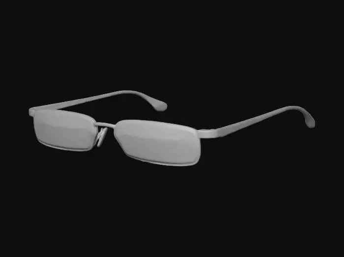 3D model for Red Lens Glasses