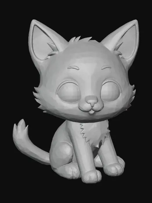 3D model for cat