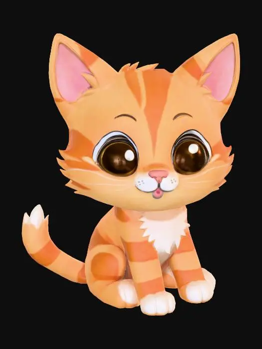 3D model for cat