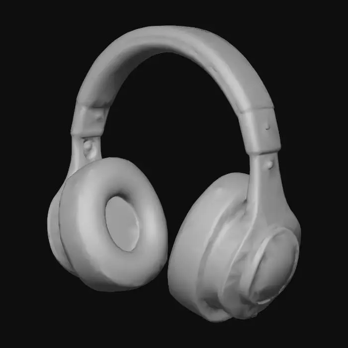 3D model for Create high-quality Roblox UGC Limited headphones with a luxury and stylish design. The headphones should feature a polished gold metal frame with reflective highlights and smooth curvature. Add embedded ruby gemstones along the earcups and headband, giving a premium jewel-encrusted look. The ruby should glow subtly with rich red tones, contrasting against the shiny gold.

Design style should be modern, sleek, and fashionable, with proportions that fit Roblox avatars comfortably. Make sure the materials look realistic but stylized to match Roblox’s UGC accessory aesthetic. Add small ornamental details such as engraved patterns or gemstone outlines for uniqueness.