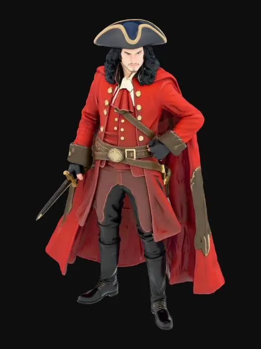 3D model for napis Artagnan