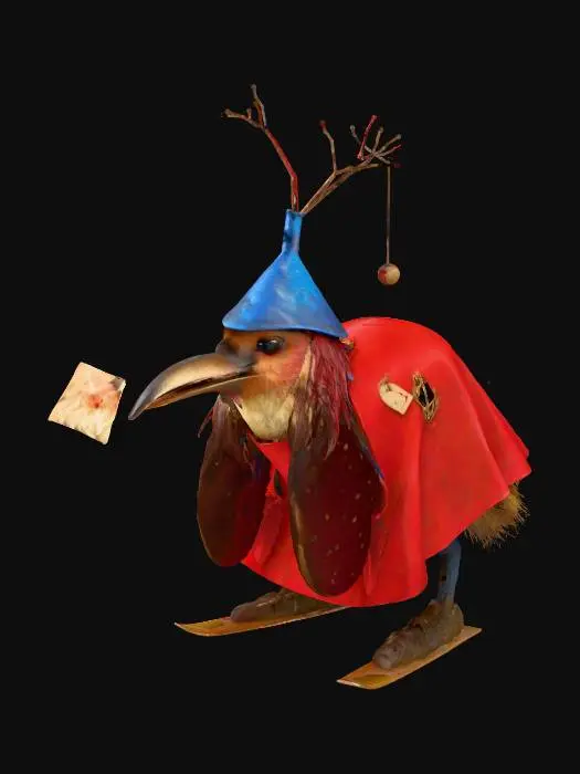 3D model for Messenger Bird