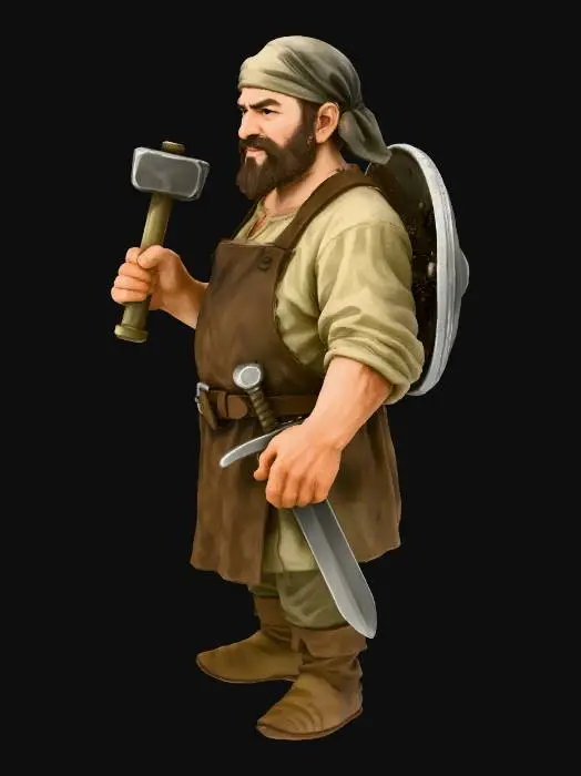 3D model for The Blacksmith's Craft