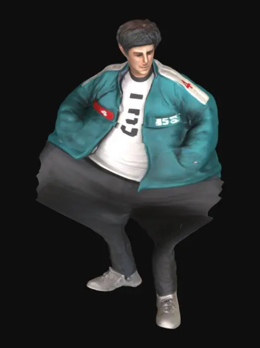 3D model for squidgame player