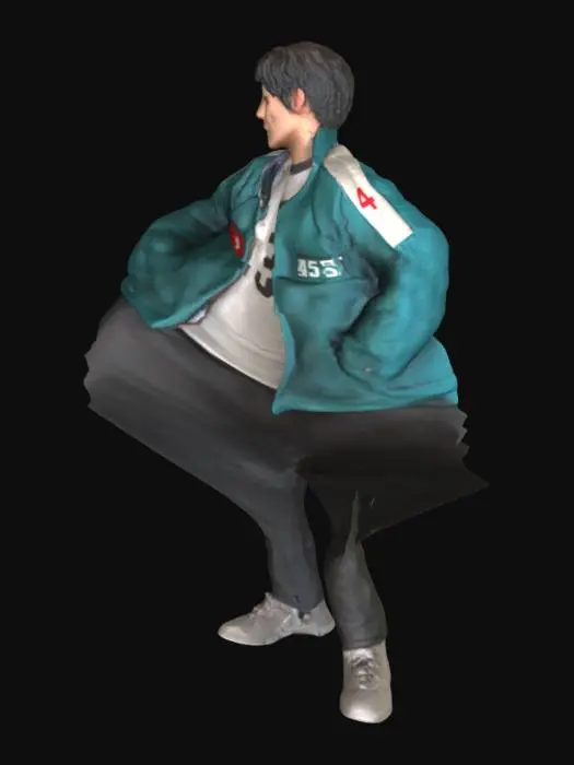 3D model for squidgame player