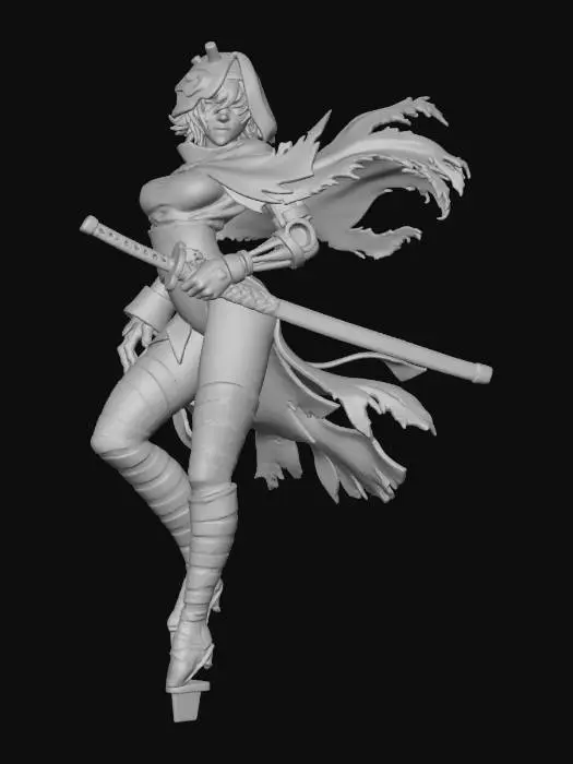 3D model for Samurai Survivor