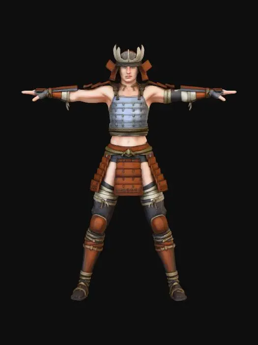3D model for Samurai Stance