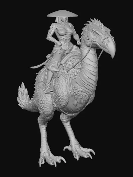 3D model for Rider of the Lost World