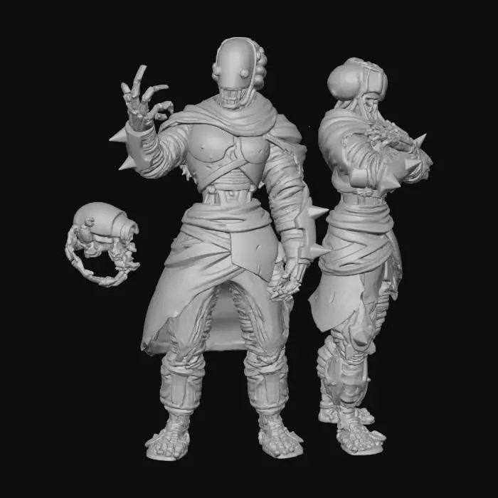 3D model for Wasteland Sentinels