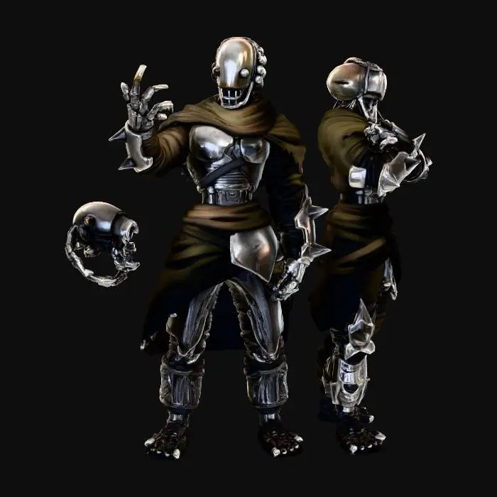 3D model for Wasteland Sentinels