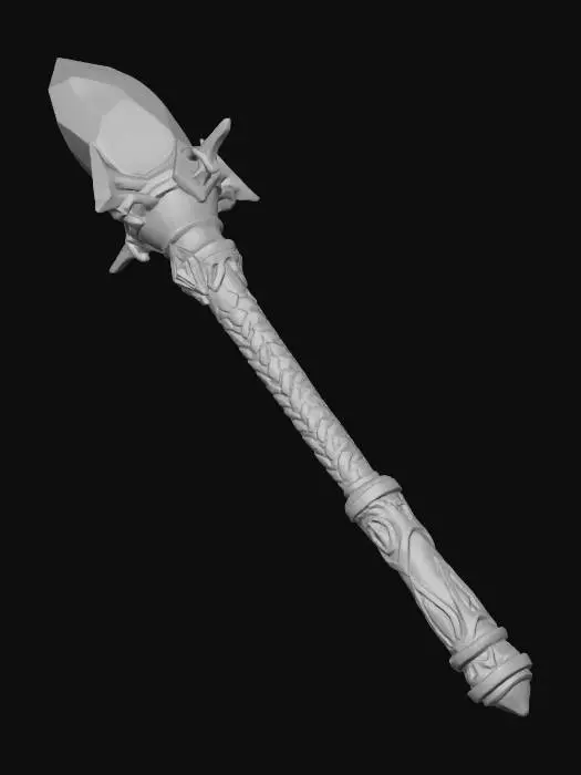 3D model for Crystal Scepter