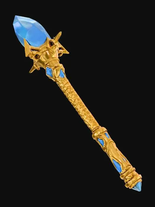 3D model for Crystal Scepter