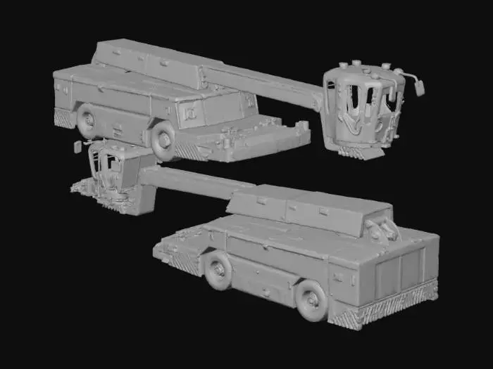 3D model for De-icing Vehicle Diagram
