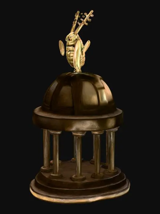 3D model for Golden Beetle Temple, plankton