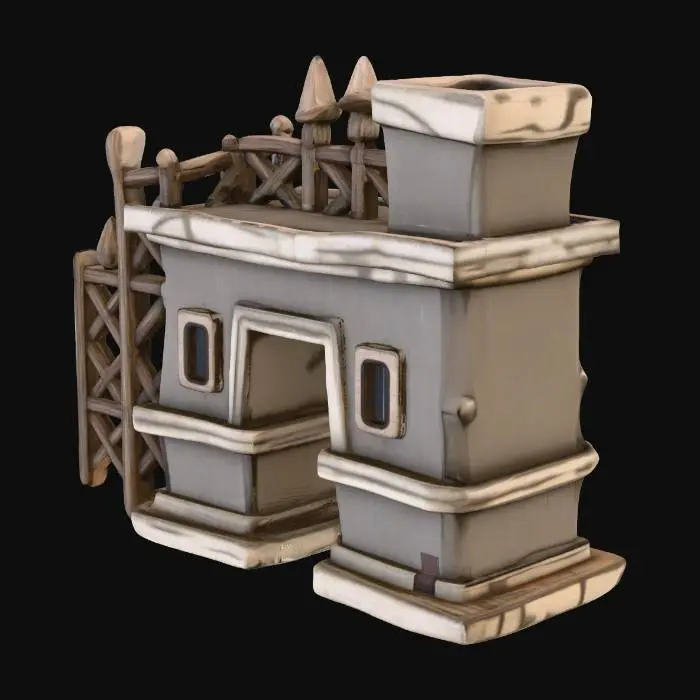 3D model for Fortress Outpost