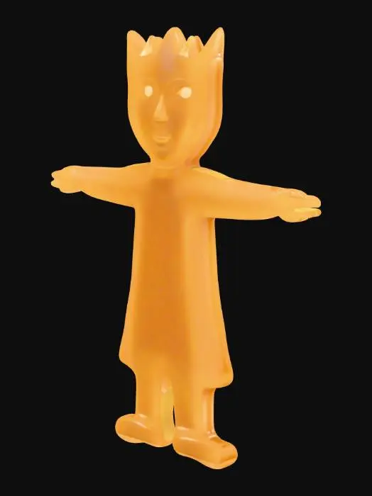 3D model for honey King