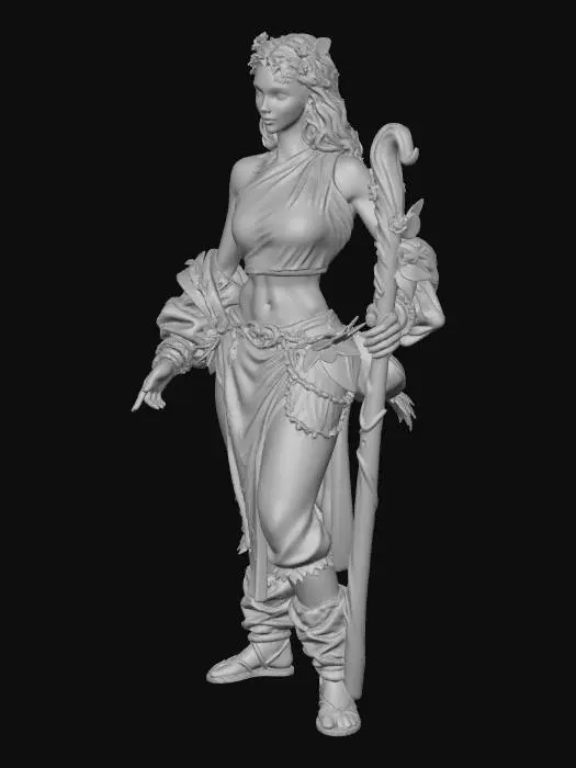 3D model for Forest Enchantress