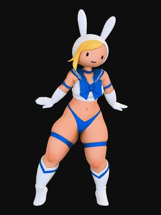 3D model for Bunny Sailor