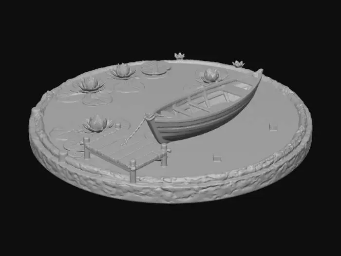 3D model for Serene Reflections