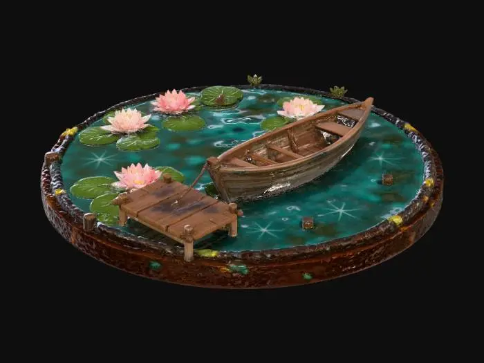 3D model for Serene Reflections