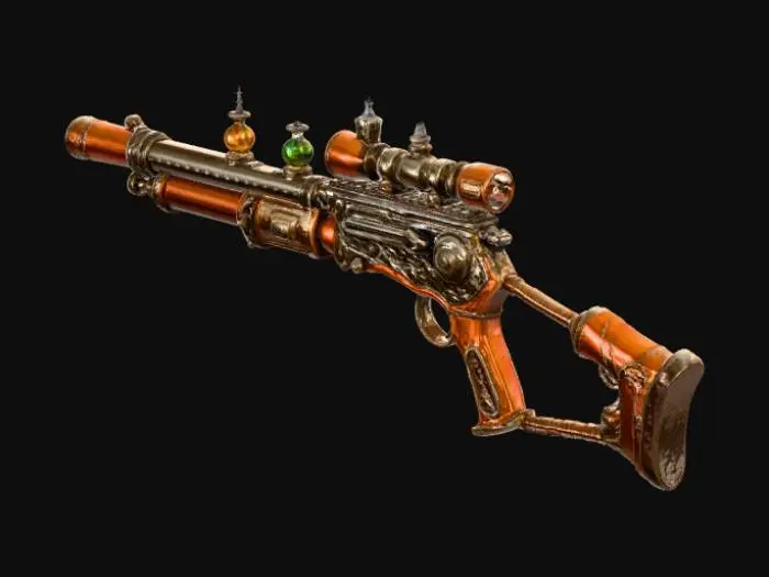 3D model for Steampunk Blunderbuss