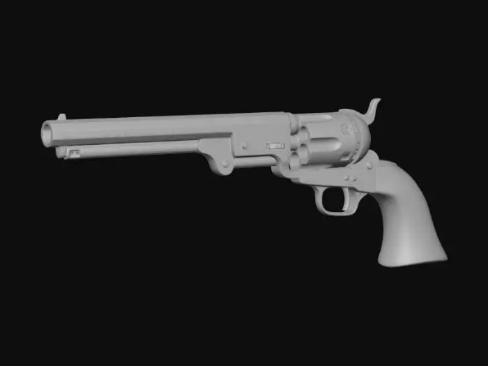 3D model for Colt 1851 Navy Revolver