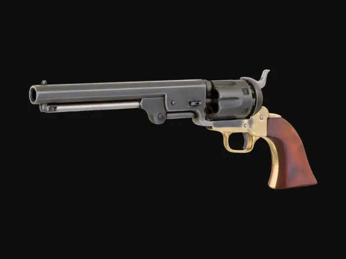 3D model for Colt 1851 Navy Revolver