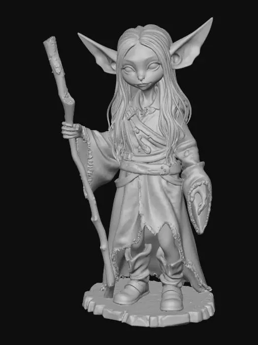 3D model for Forest Guardian Goblin