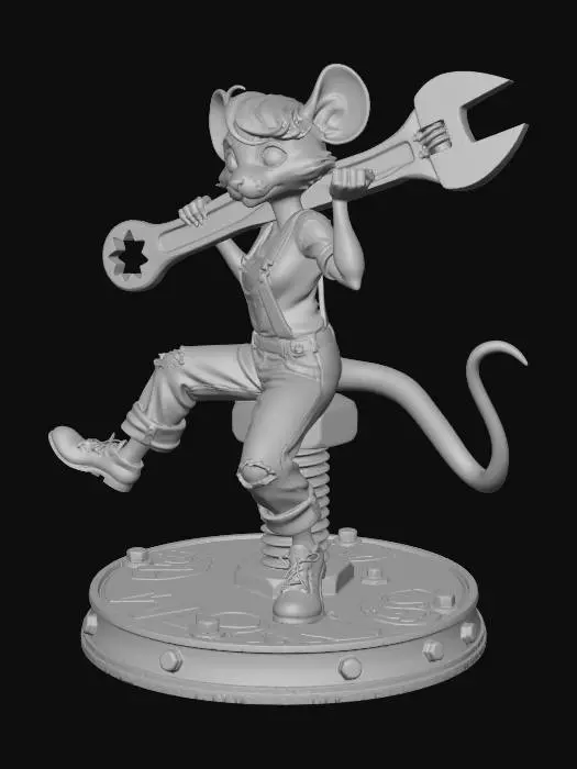 3D model for Mechanic Mouse