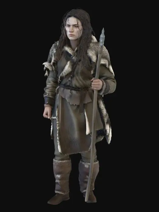 3D model for Warrior of the Wild