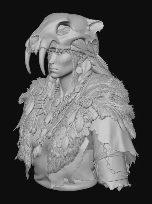 3D model for Cave Guardian