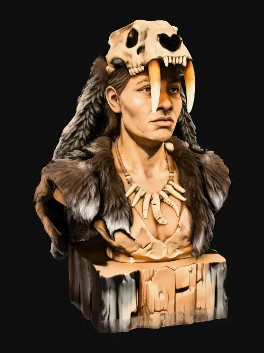 3D model for Cave Ritual Guardian