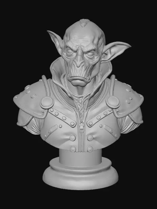 3D model for Goblin Protector
