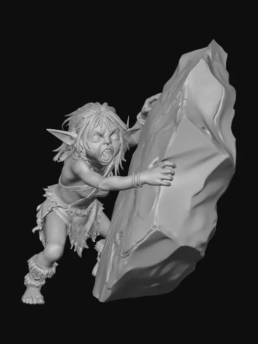 3D model for Goblin's Struggle
