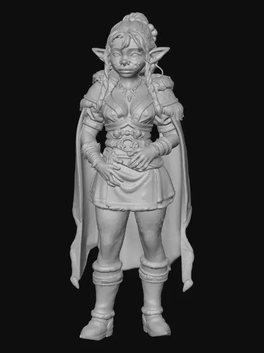 3D model for Goblin Enchantress