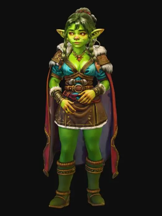 3D model for Goblin Enchantress