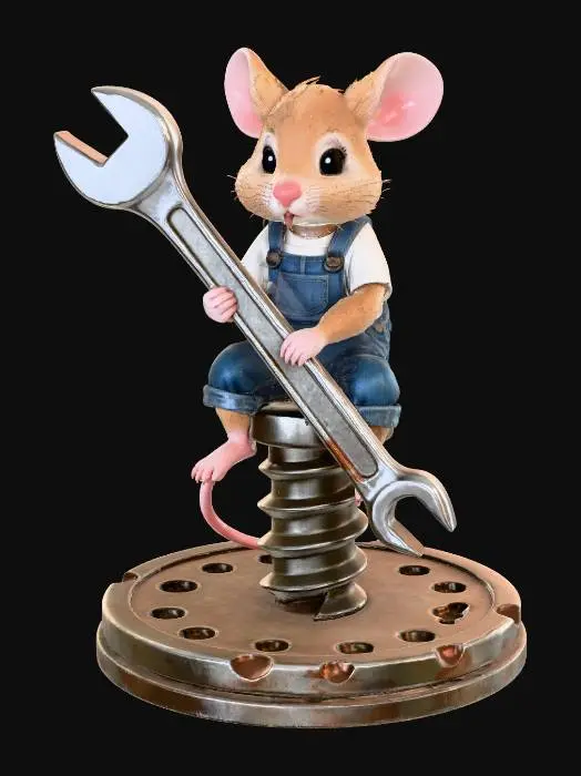 3D model for Engineer Mouse