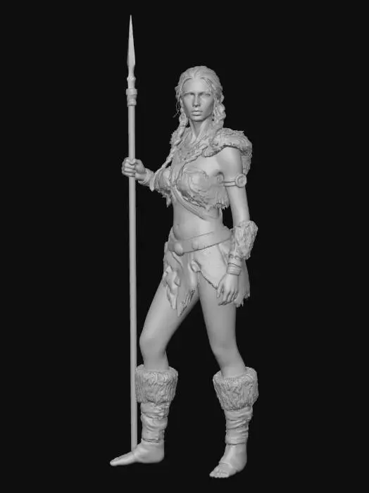 3D model for Sunset Warrior