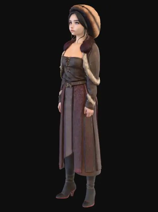 3D model for Emberbound Enchantress