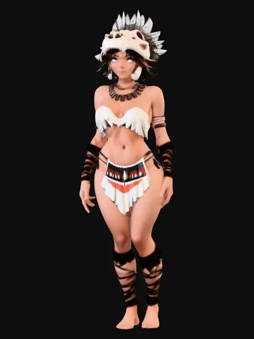 3D model for Bonecrest Huntress